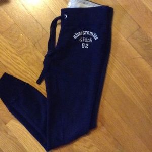 Abercrombie Sweatpants Dark Navy